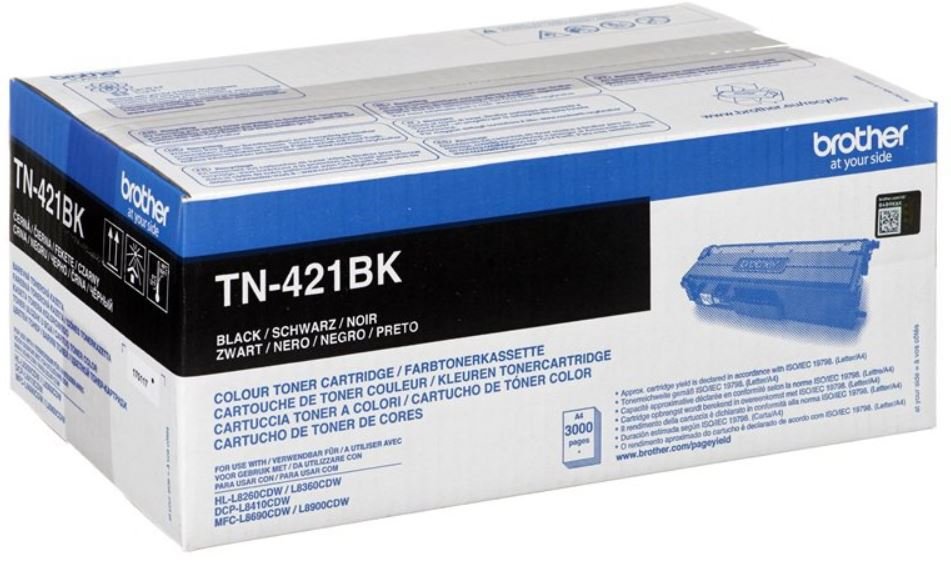 Toner BROTHER TN421BK (TN-421BK), czarny, 3000 str
