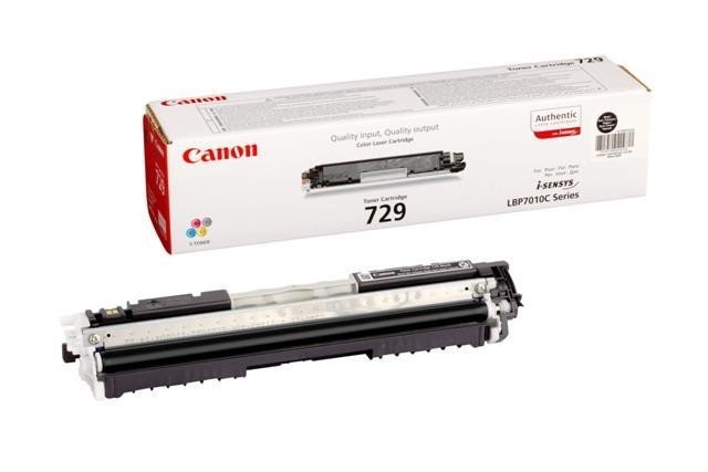 Toner CANON 729BK, czarny, 1200 str.
