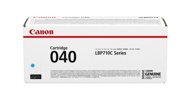 Toner CANON CRG-040 C, błękitny, 6300 str.