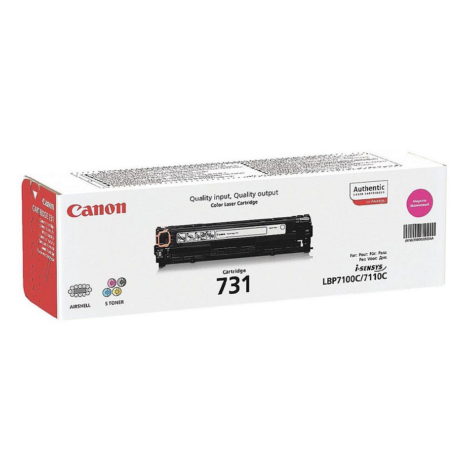 Toner CANON CRG-731M, purpurowy, 1500 str.