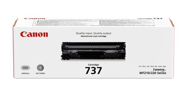Toner CANON CRG-737, czarny, 2400 str.