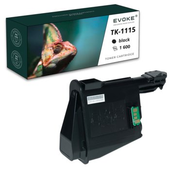 Toner do drukarki Kyocera TK-1115 czarny | 1600 stron | TK1115 - Evoke