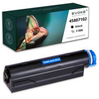 Toner do drukarki OKI 45807102 czarny | 3000 stron | B412