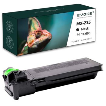 Toner do drukarki Sharp MX235 czarny | 16000 stron | MX-235 - Evoke