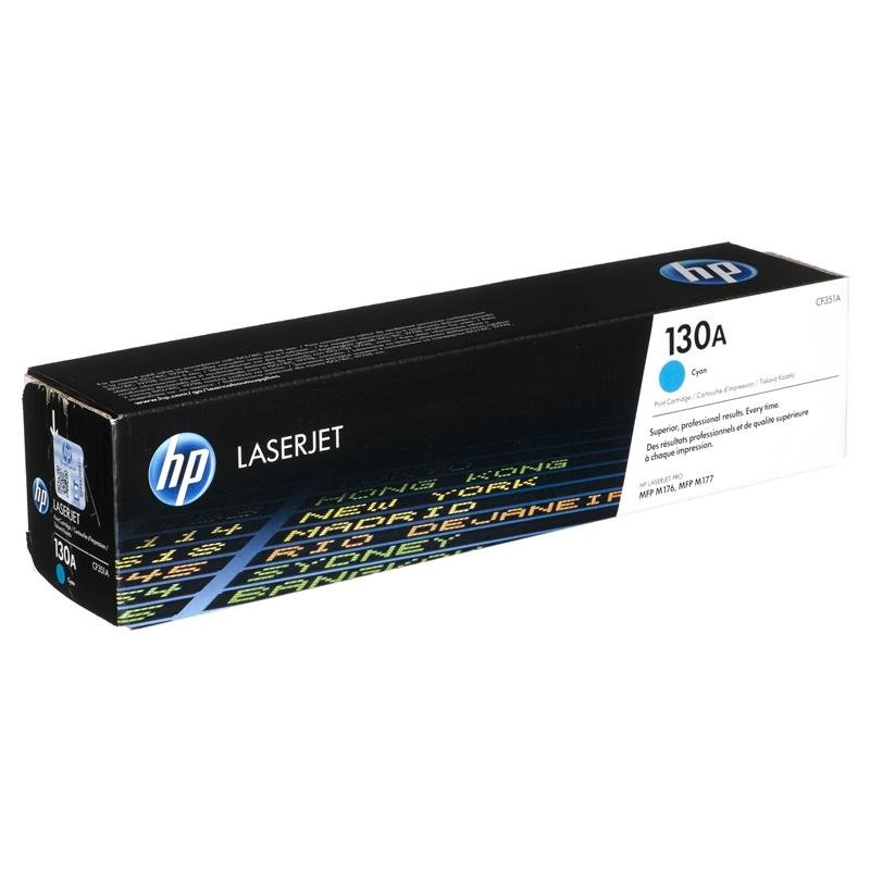 Toner HP CF351A, błękitny, 1000 str.