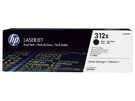 Toner HP CF380XD, czarny, 4400 str., 2 szt.