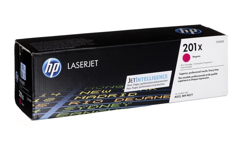 Toner HP CF403X, purpurowy, 2300 str.