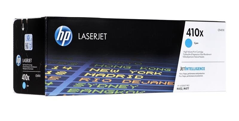 Toner HP CF411X, błękitny, 5000 str.