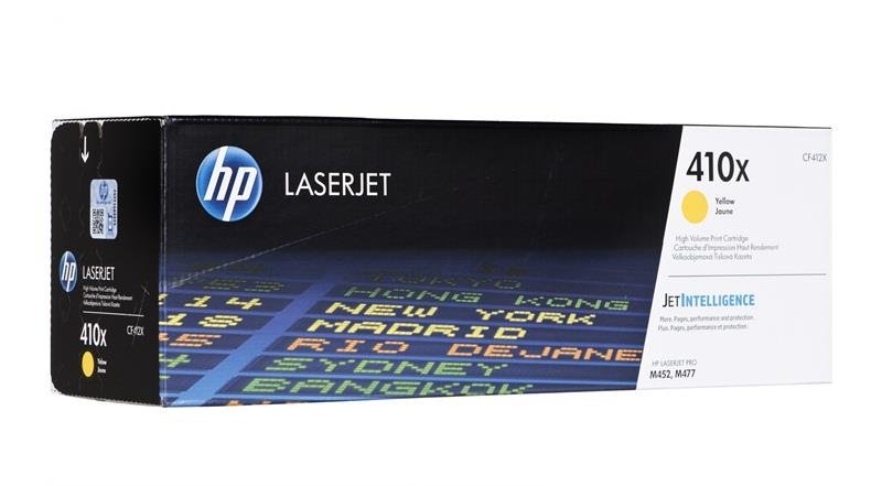 Toner HP CF412X, żółty, 5000 str.