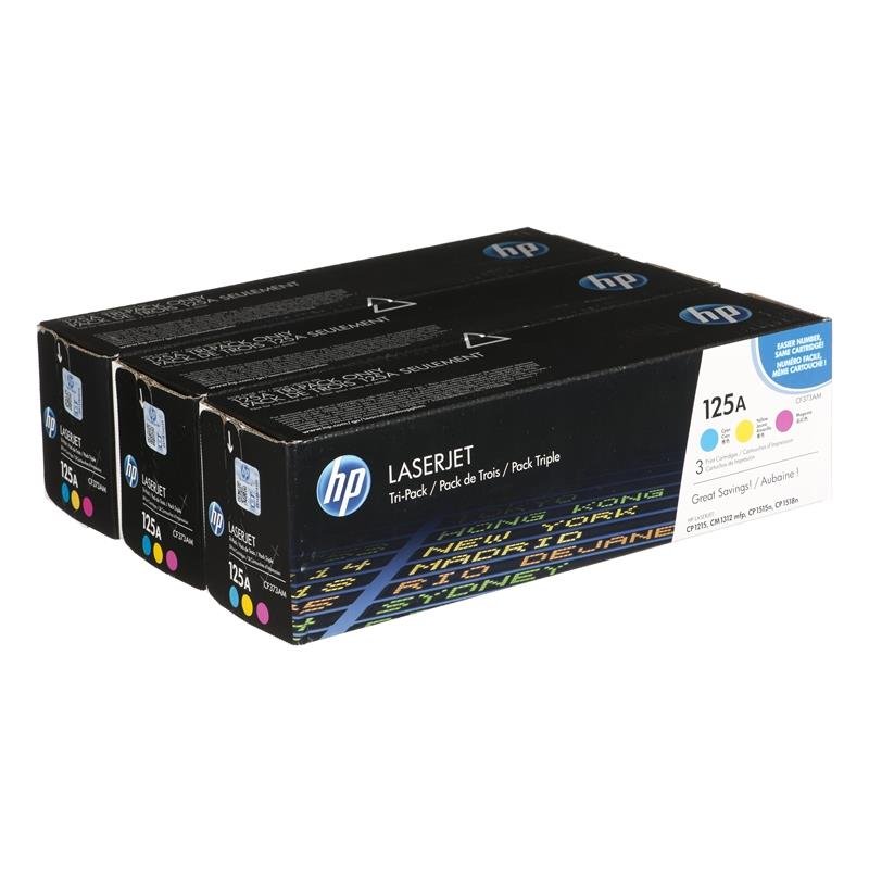 Toner HP HP125A, błękitny, purpurowy, żółty, 4200 str.