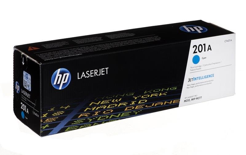 Toner HP HP201A, niebieski, 1400 str., CF401A