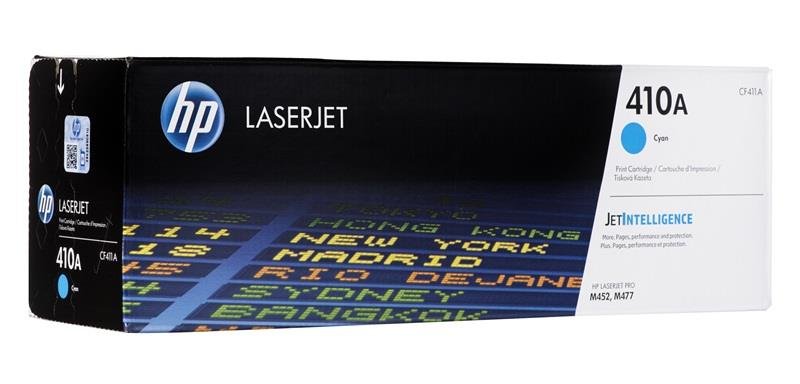 Toner HP HP410A, niebieski, 2300 str., CF411A