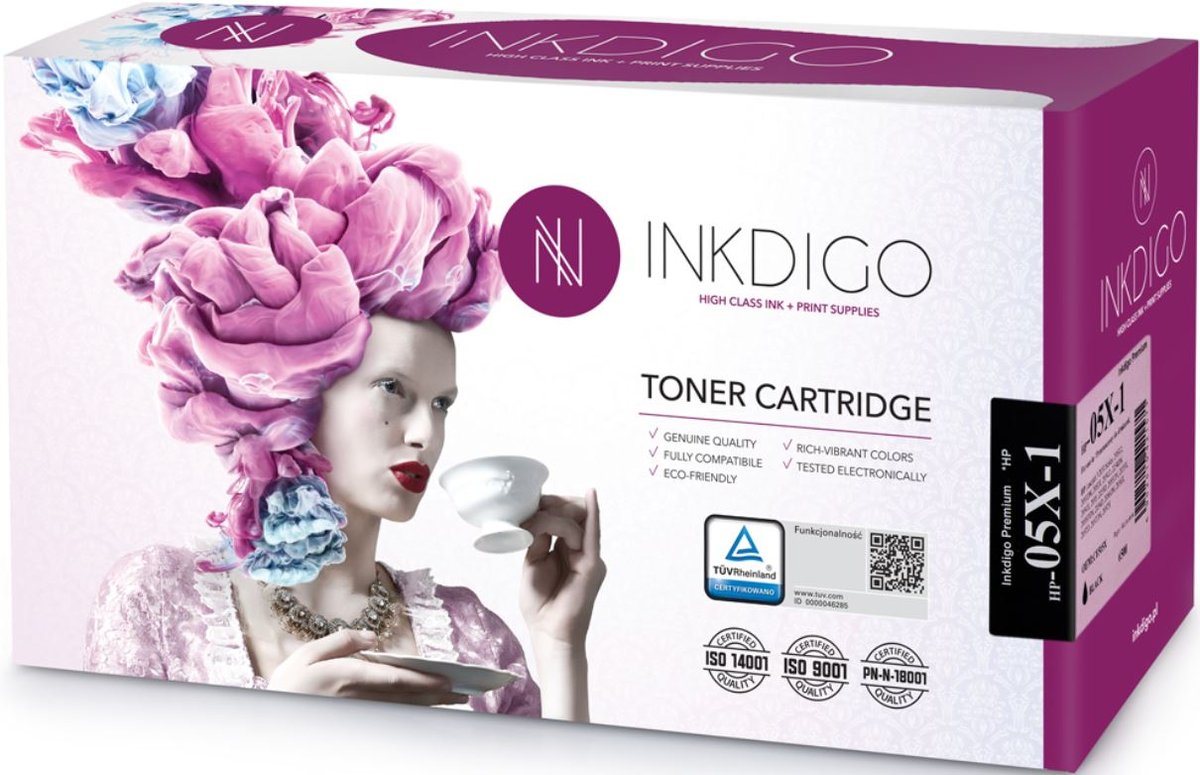 Toner INKDIGO HP 05X/CE505X (HP-05X-1), czarny, 6500 str.
