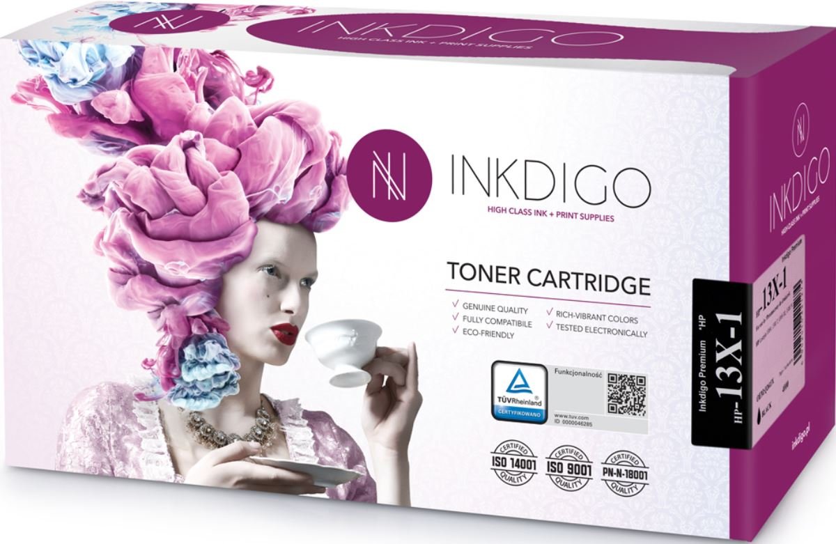 Toner INKDIGO HP 13X/Q2613X (HP-13X-1), czarny, 4000 str.