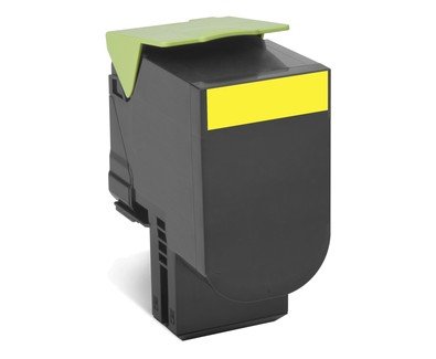Toner LEXMARK 70C2XY0, żółty, 4000 str.