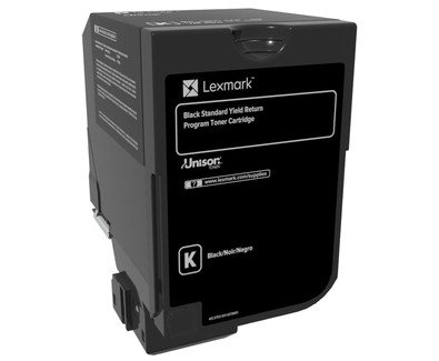 Toner LEXMARK 74C2SK0, czarny, 7000 str.