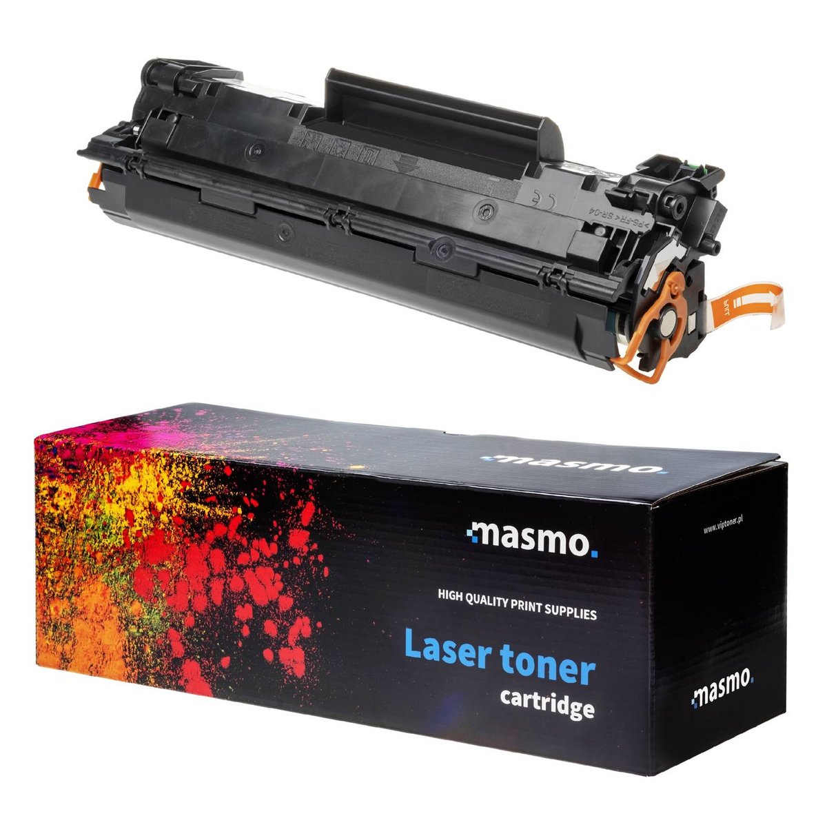 Cartouche De Toner Compatible CB435A 35A - Pour HP Laserjet P1005-P1009 Et Canon LBP-3010-3150 - 1500 Pages