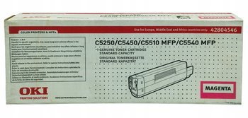 Toner OKI 42804546 Czerwony Magenta Oryginalny do C5250 C5450 C5510 C5540 - OKI