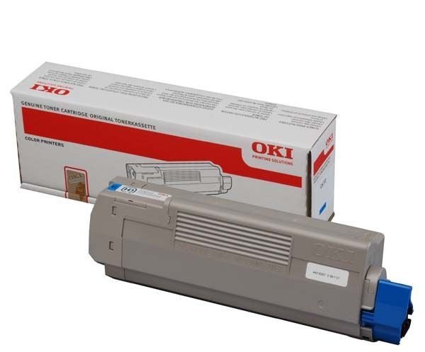 Toner OKI 44315307, błękitny, 6000 str.