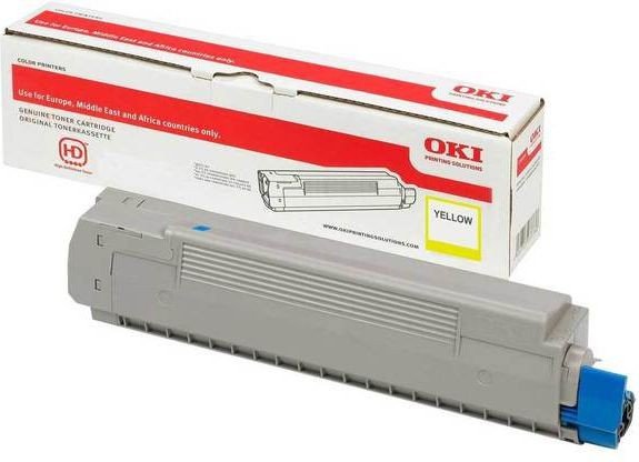 Toner OKI 46490401, żółty, 1500 str., C532/MC573