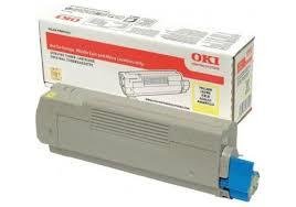 Toner OKI 46490605, żółty, 6000 str. - OKI