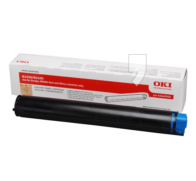 Фото - Чорнила й тонер OKI Toner  czarny B2200/2400 