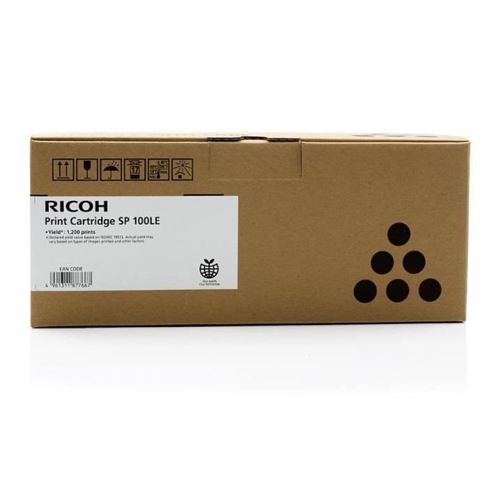 Toner RICOH 407166, czarny, 1200 str.