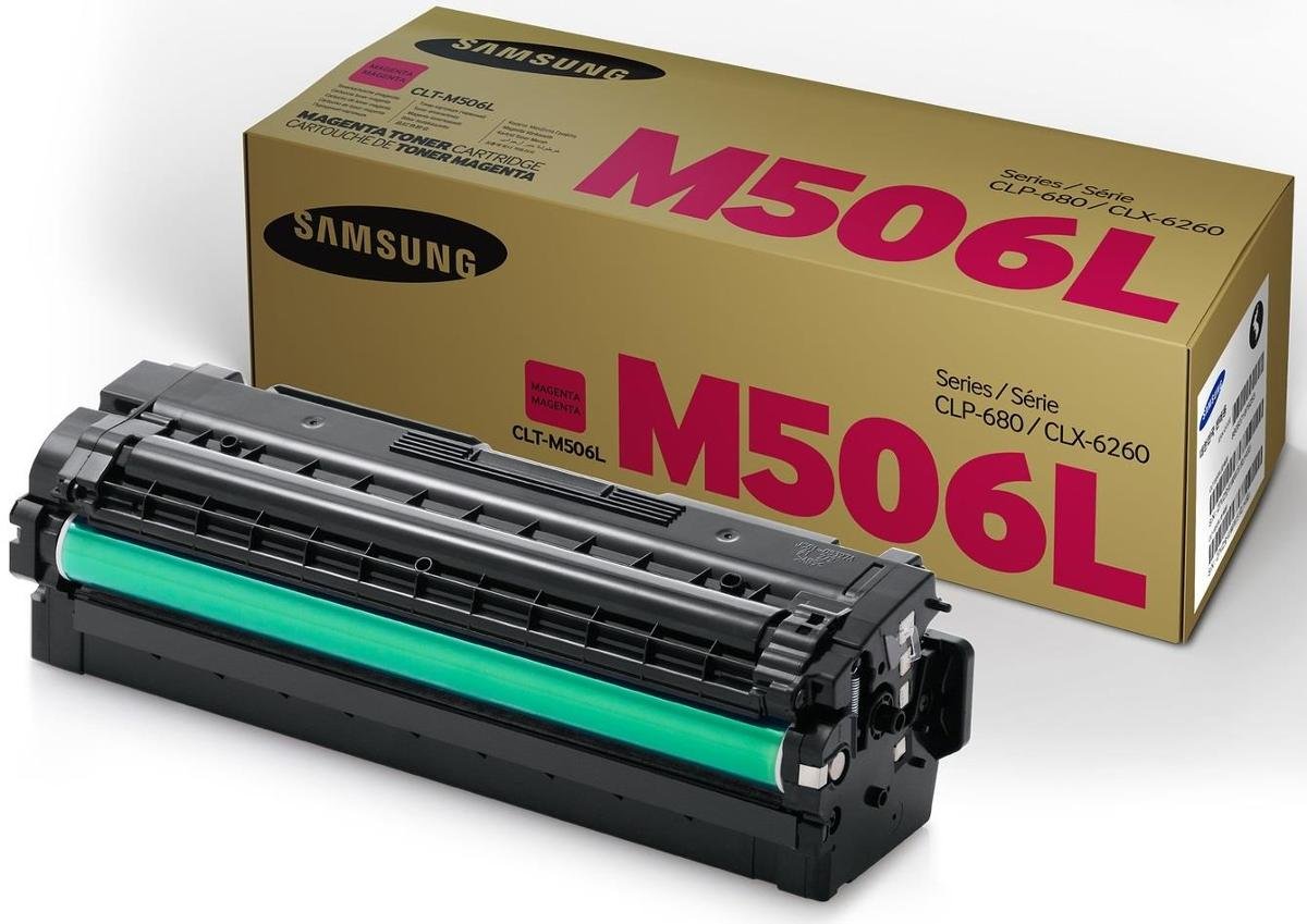 Toner SAMSUNG CLT-M506L H-Yield, purpurowy, 3500 str.
