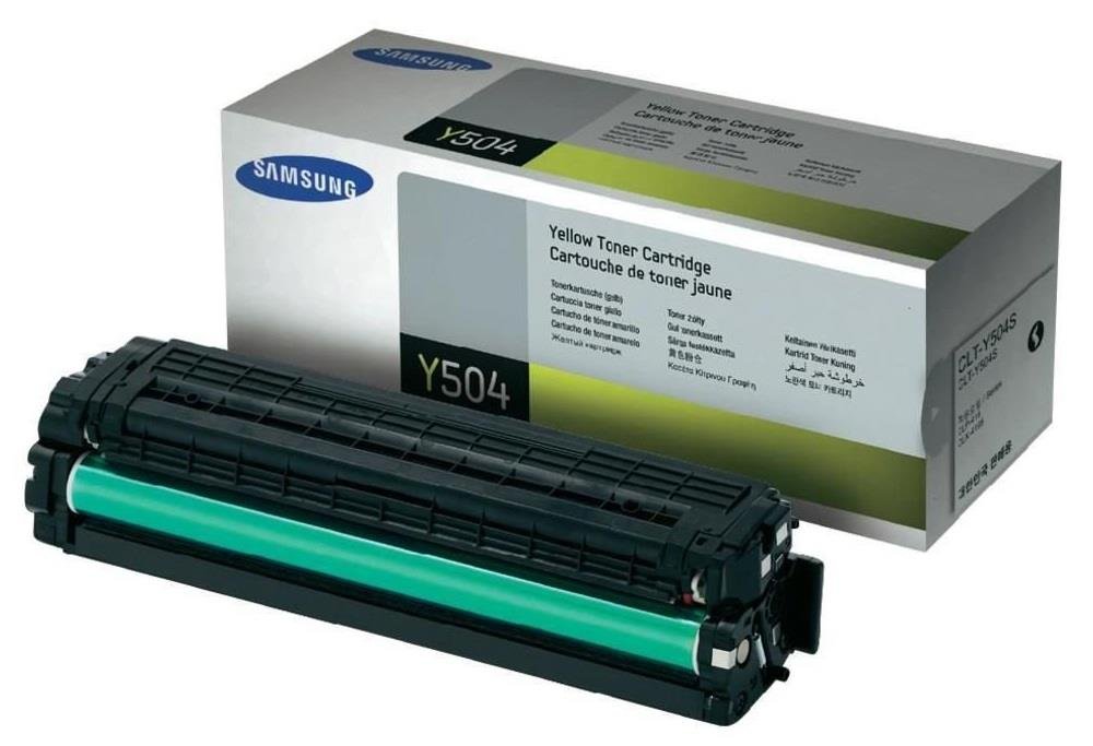 Toner SAMSUNG CLT-Y504S, żółty, 1800 str.
