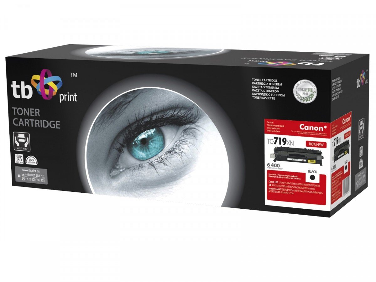 Toner TB PRINT TC-719XN, czarny, 6400 str., CRG-719HBK