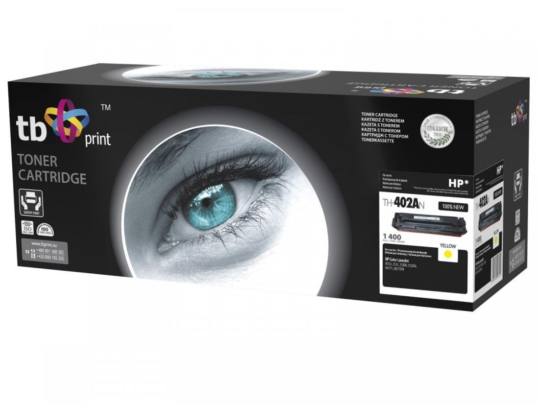 Toner TB PRINT TH-402AN, żółty, 1400 str., CF402A