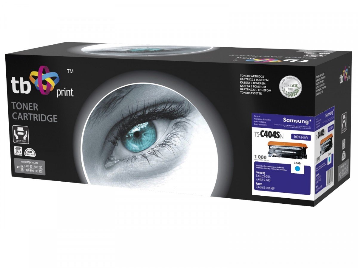 Toner TB PRINT TS-C404SN, błękitny, 1000 str., CLT-S404S