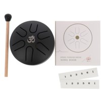 Tongue Drum Bęben Eteryczny MINI - Drum Hluru TM6-3 Black Ink