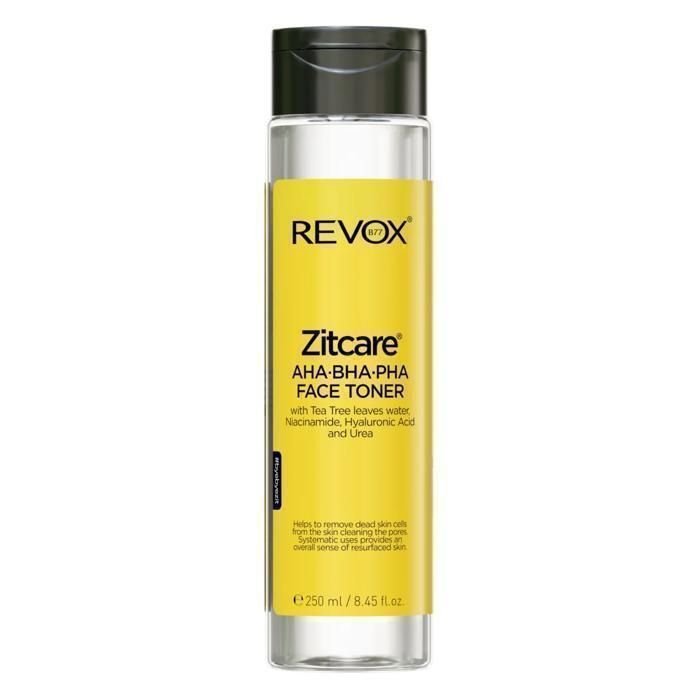 Tonik - REVOX - ZITCARE AHA.BHA.PHA. - 250ml - Wegetariański - Na problemy z plamami