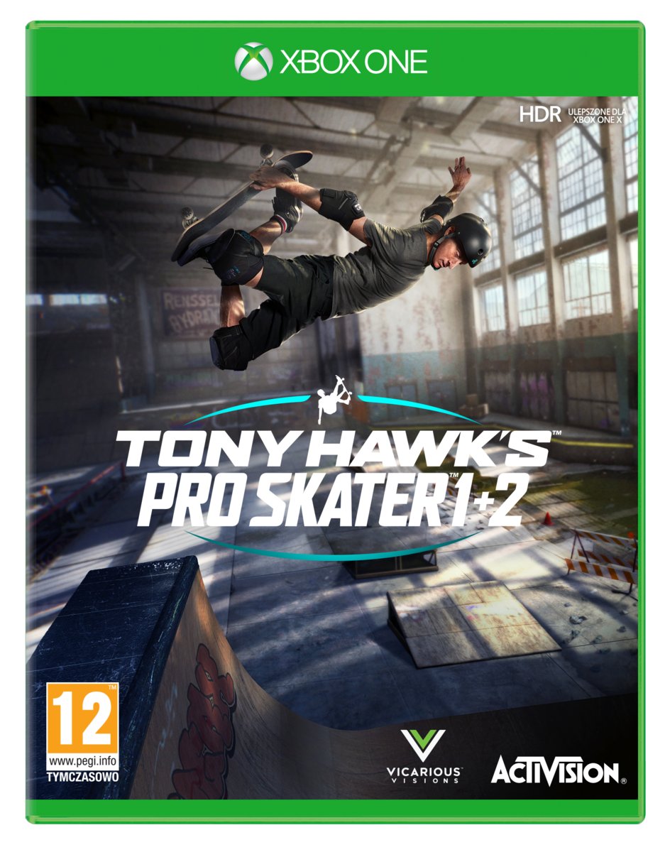 Фото - Гра Activision Tony Hawk's Pro Skater 1 + 2, Xbox One 