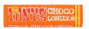 Tony's Chocolonely Mleczna czekolada z karmelem i solą morską 47g - Inna marka