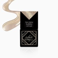 TOO MANY BUBBLES CAT EYE - lakier hybrydowy 7ml Eclair