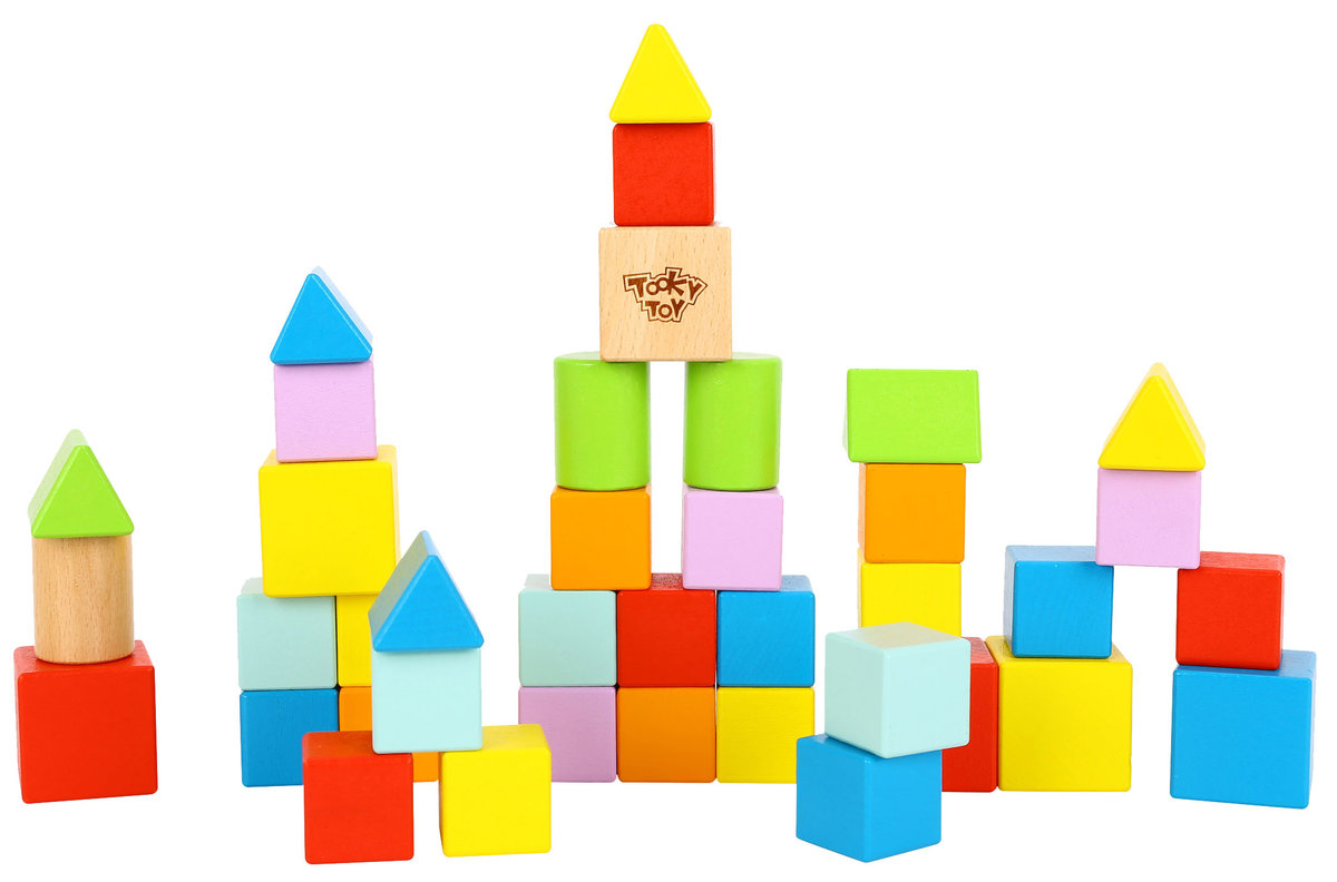 Tooky Toy, klocki drewniane - Tooky Toy | Sklep EMPIK.COM