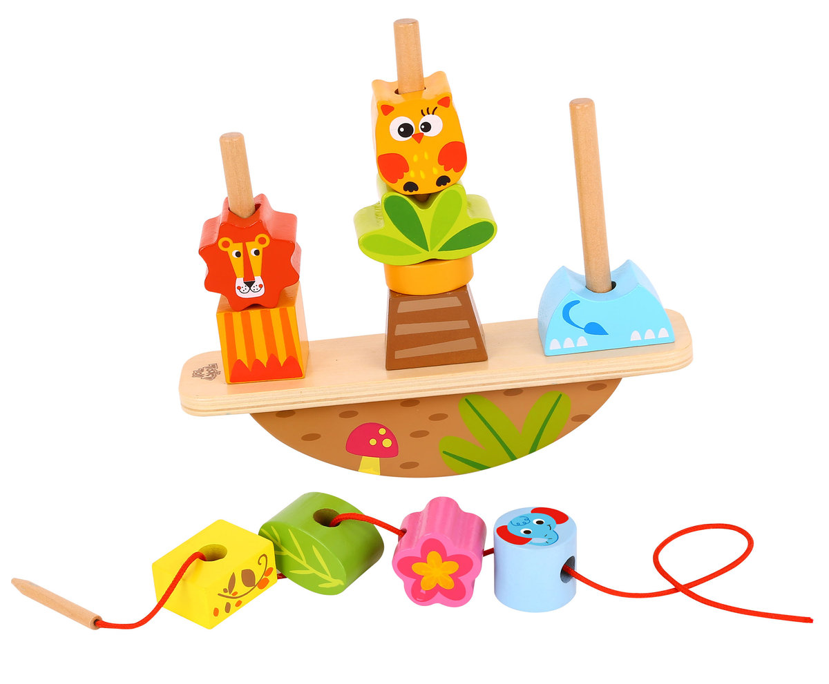 Tooky Toy, układanka balansująca Zwierzęta