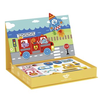 TOOKY TOY Układanka Edukacyjna Magnetyczne Pudełko dla Dzieci 80 el. - Tooky Toy