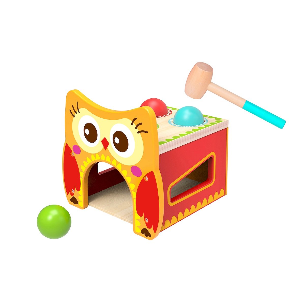 Tooky Toy, zabawka interaktywna Ławeczka Sowa