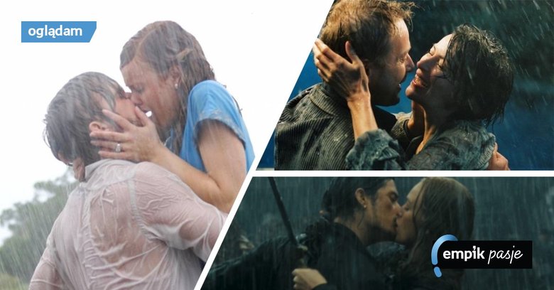 TOP 10 filmowych pocałunków w deszczu
