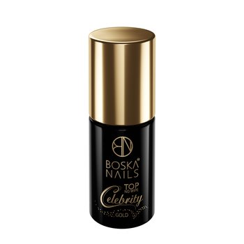 Top Boska Nails Celebrity Gold No Wipe, 6 ml - Boska Nails