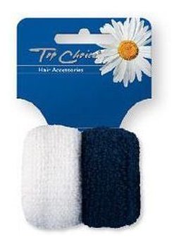 Top Choice, gumki do włosów, 2 szt. - Top Choice