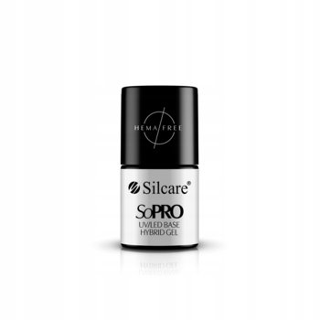 Top coat hybrydowy SoPRO dla wrażliwych paznokci 8 g - Silcare