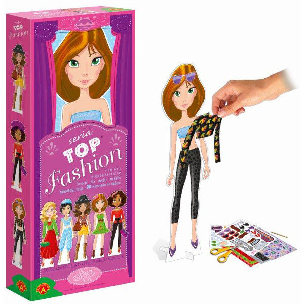 Top Fashion Modelka, zestaw, gra planszowa, Alexander