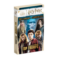 TOP TRUMPS 30 Czarownic I Czarodziejów Harry Potter, gra karciana, Winning Moves