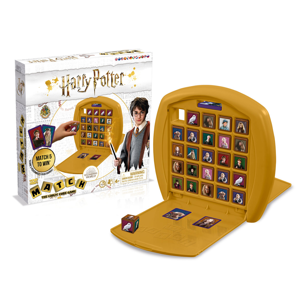 TOP TRUMPS Match Harry Potter, gra rodzinna, Winning Moves