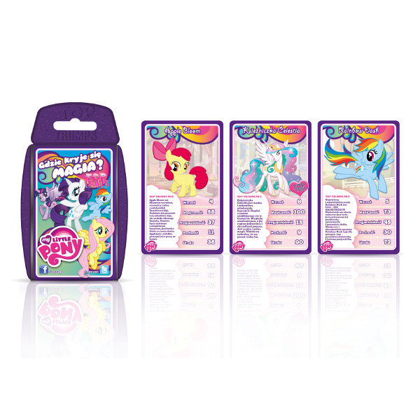 Top Trumps My Little Pony, gra karciana,Winning Moves