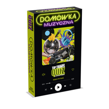 TOP TRUMPS QUIZ BOX Domówka, edycja muzyczna, Winning Moves - Winning Moves